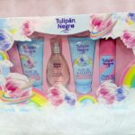 ☁️ Estuche Nube de Algodón – Tulipán Negro